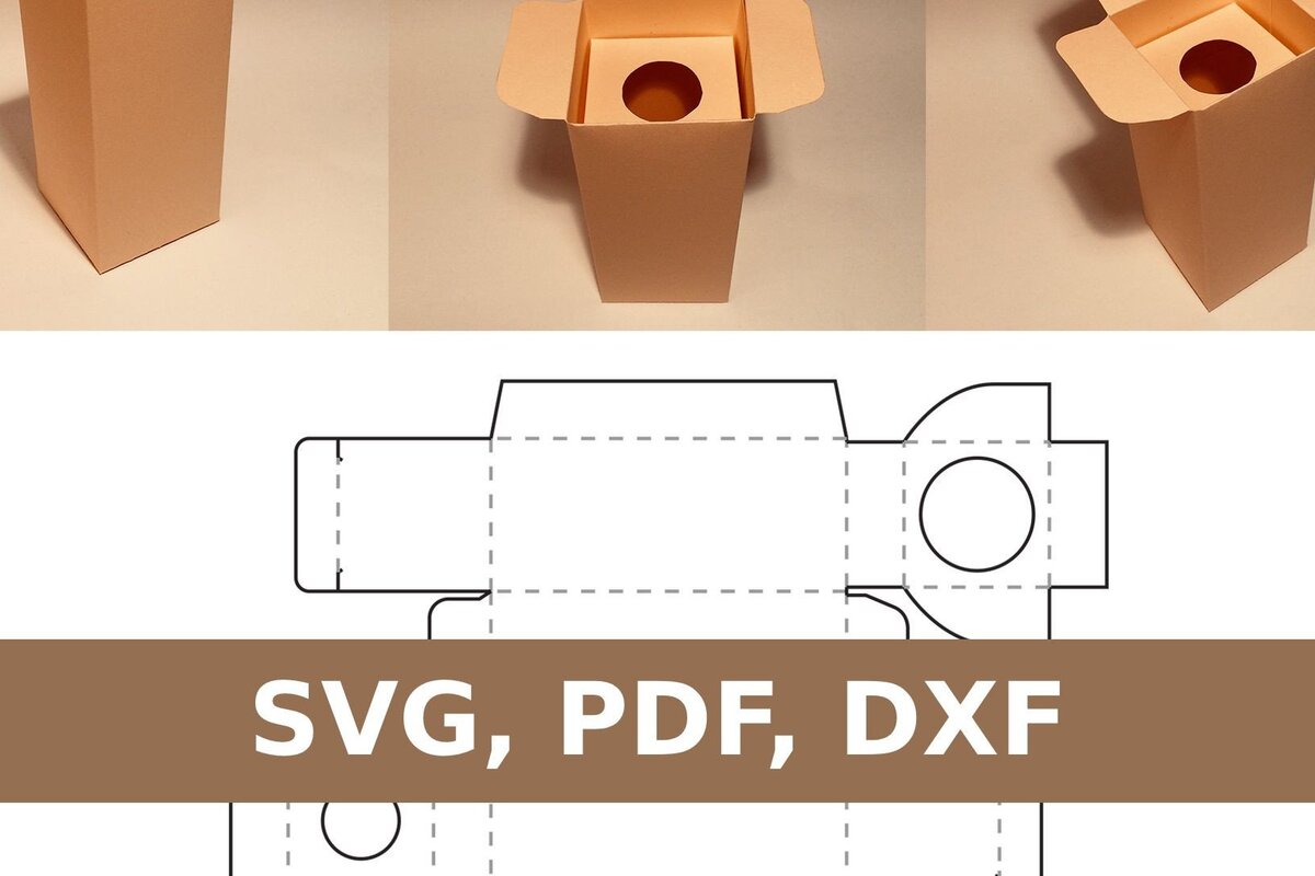 Σετ των 3 Intra απο ξύλο plywood 3mm-4mm πάχος Κουτί μπουκαλιών Δίασταση 10x10 cm INTRAFABR-33280665