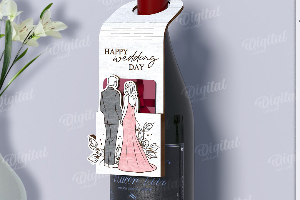 Intra απο ξύλο plywood 3mm-4mm πάχος Λέιζερ ετικέτας θήκης δώρου κάρτας λαιμού μπουκαλιού Δίασταση 30x20 cm INTRAFABR-122963191