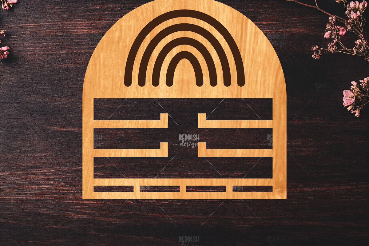 Σετ των 2 Intra απο ξύλο plywood 3mm-4mm πάχος Φιόγκος Ξύλινο Νηπιαγωγείο Κοπή  Δίασταση 15x15 cm INTRAFABR-121036574