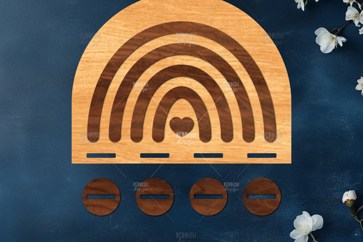 Σετ των 2 Intra απο ξύλο plywood 3mm-4mm πάχος Φιόγκος Ξύλινο Νηπιαγωγείο Κοπή  Δίασταση 15x15 cm INTRAFABR-120626980