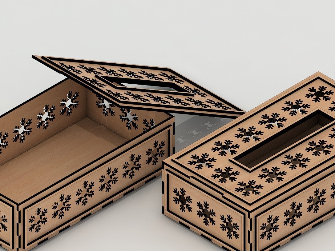 Intra απο ξύλο plywood 3mm-4mm πάχος Box  Διακοσμητικά κουτιά Δίασταση 30x20 cm INTRAFABR-40102837