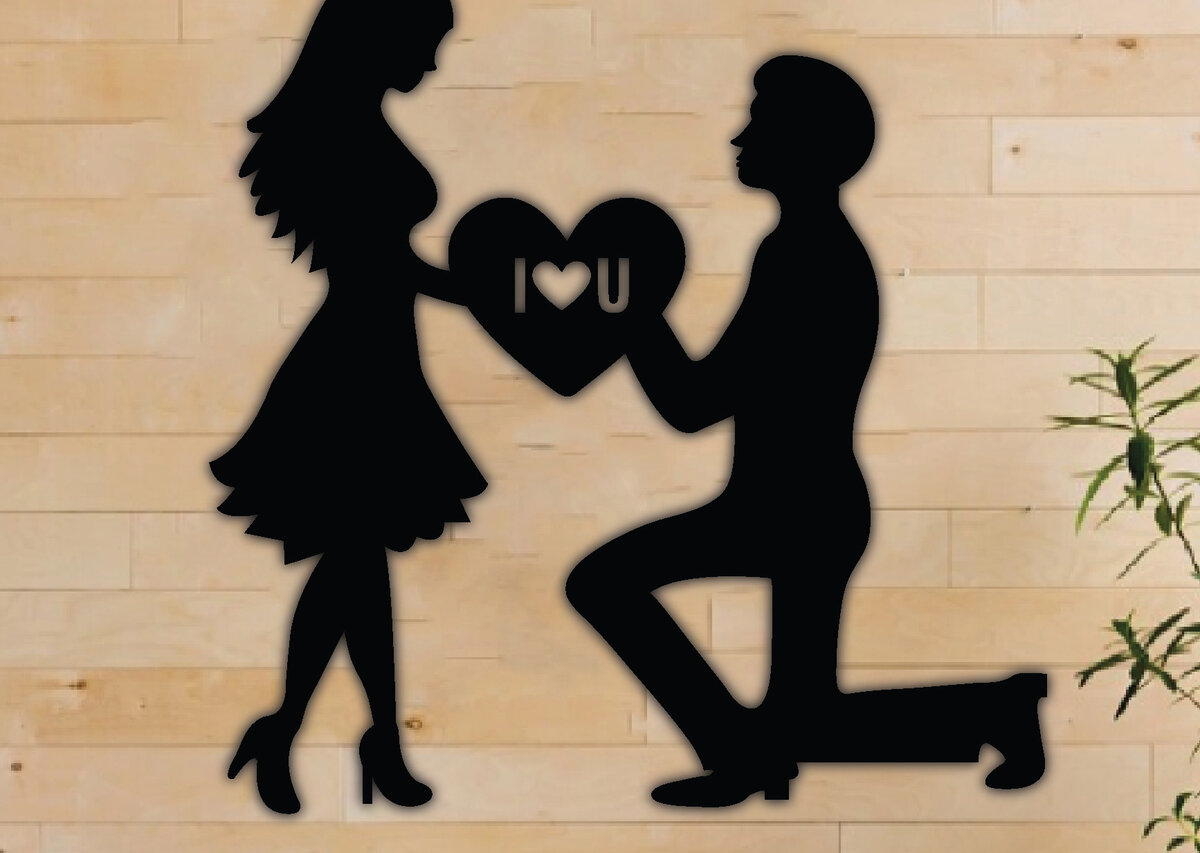 Intra απο ξύλο plywood 3mm-4mm πάχος για νύφη και γαμπρό, τέχνη τοίχου γάμου Δίασταση 40x40 cm INTRAFABR-68242739