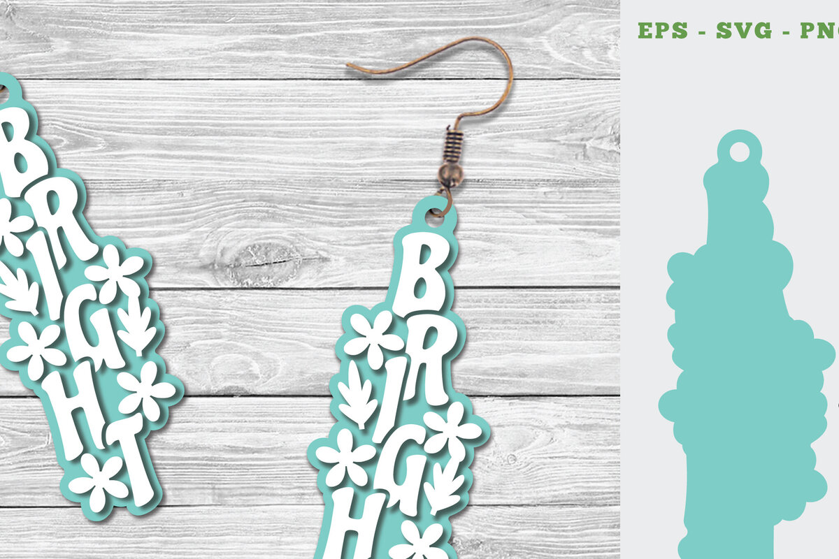 Σετ των 3 Intra απο ξύλο plywood 3mm-4mm πάχος Φωτεινά σκουλαρίκια κοπής με λέιζερ Δίασταση 3x3 cm INTRAFABR-111526946