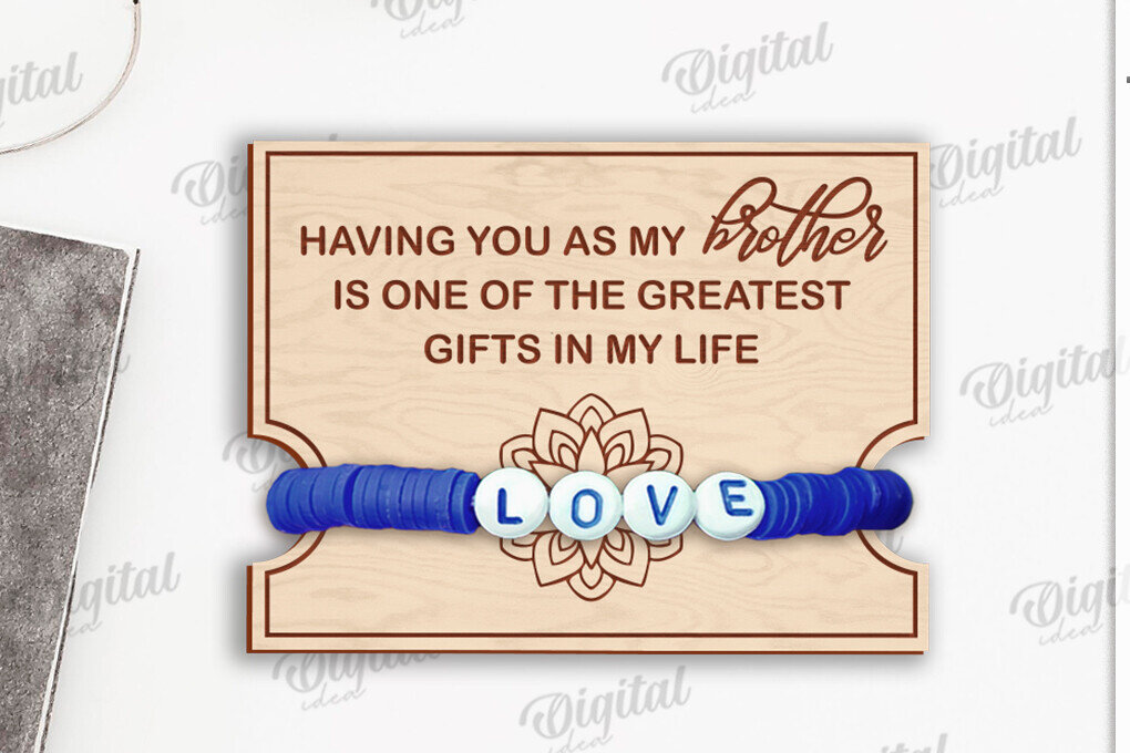 Σετ των 3 Intra απο ξύλο plywood 3mm-4mm πάχος Brother Bracelet Holder Cut  Δίασταση 5x5 cm INTRAFABR-119198355