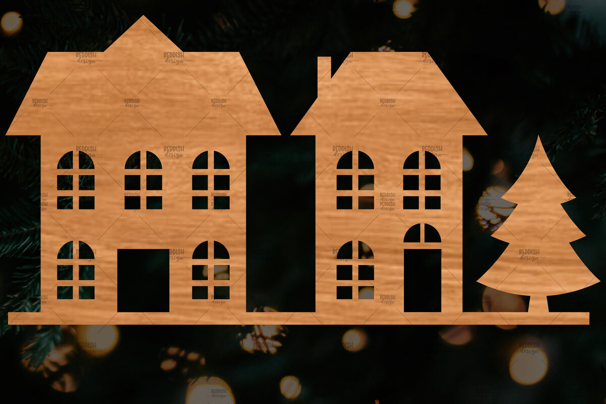 Intra απο ξύλο plywood 3mm-4mm πάχος Κτίρια αποκοπής αρχείου , σπιτιών Δίασταση 15x15 cm INTRAFABR-107621165