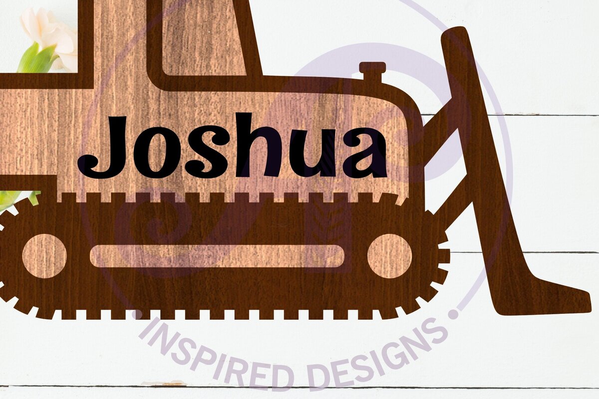 Σετ των 3 Intra απο ξύλο plywood 3mm-4mm πάχος Περίγραμμα οχήματος κατασκευής μπουλντόζας Δίασταση 6x6 cm INTRAFABR-111088717