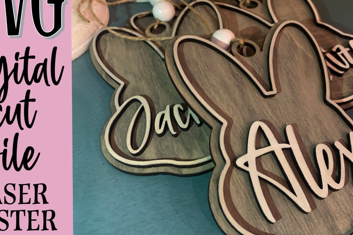 Intra απο ξύλο plywood 3mm-4mm πάχος Μπάνι Πασχαλινό Καλάθι Ετικέτα  Δίασταση 30x20 cm INTRAFABR-54012491