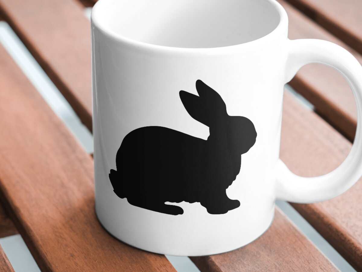 Intra απο ξύλο plywood 3mm-4mm πάχος Bunny | 15 Σιλουέτες κουνελιών Δίασταση 4000x4000 cm INTRAFABR-116963206