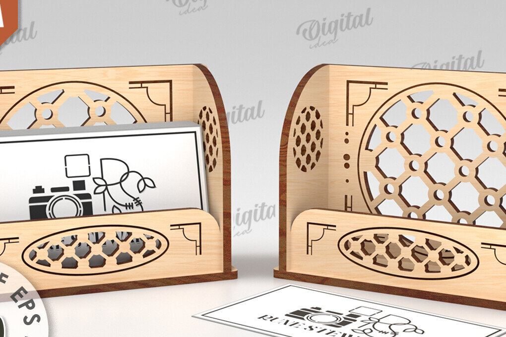 Intra απο ξύλο plywood 3mm-4mm πάχος θήκης επαγγελματικής κάρτας Δίασταση 30x20 cm INTRAFABR-111292120