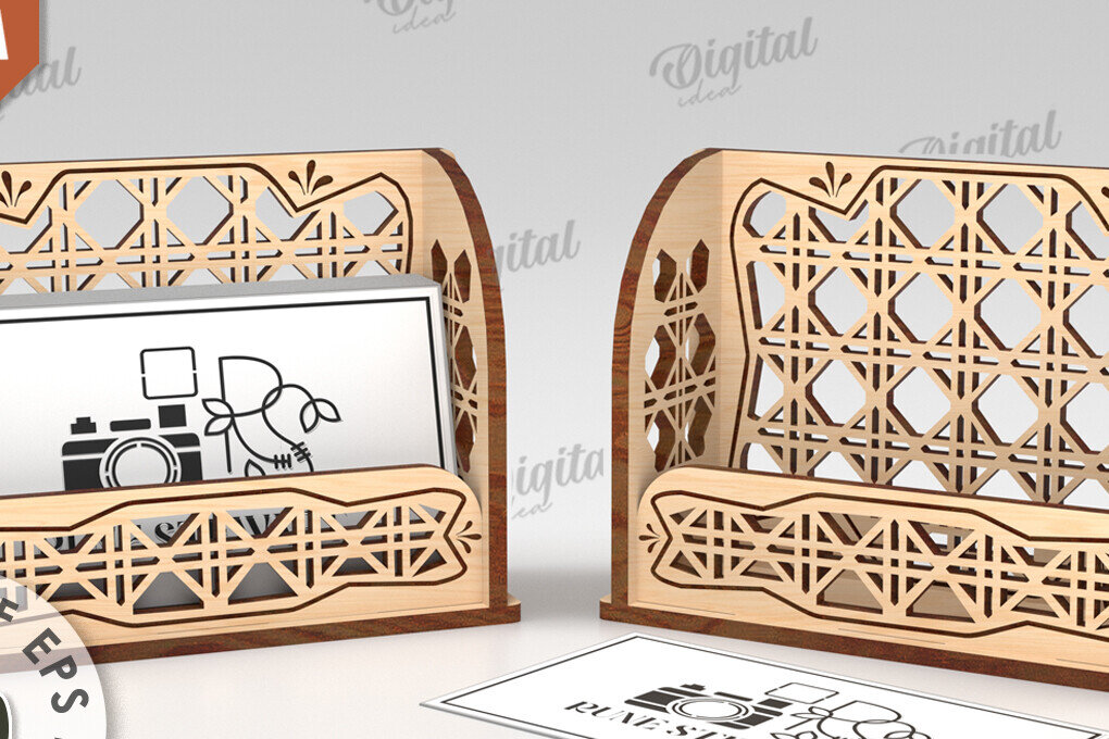 Intra απο ξύλο plywood 3mm-4mm πάχος θήκης επαγγελματικής κάρτας Δίασταση 30x20 cm INTRAFABR-111292172