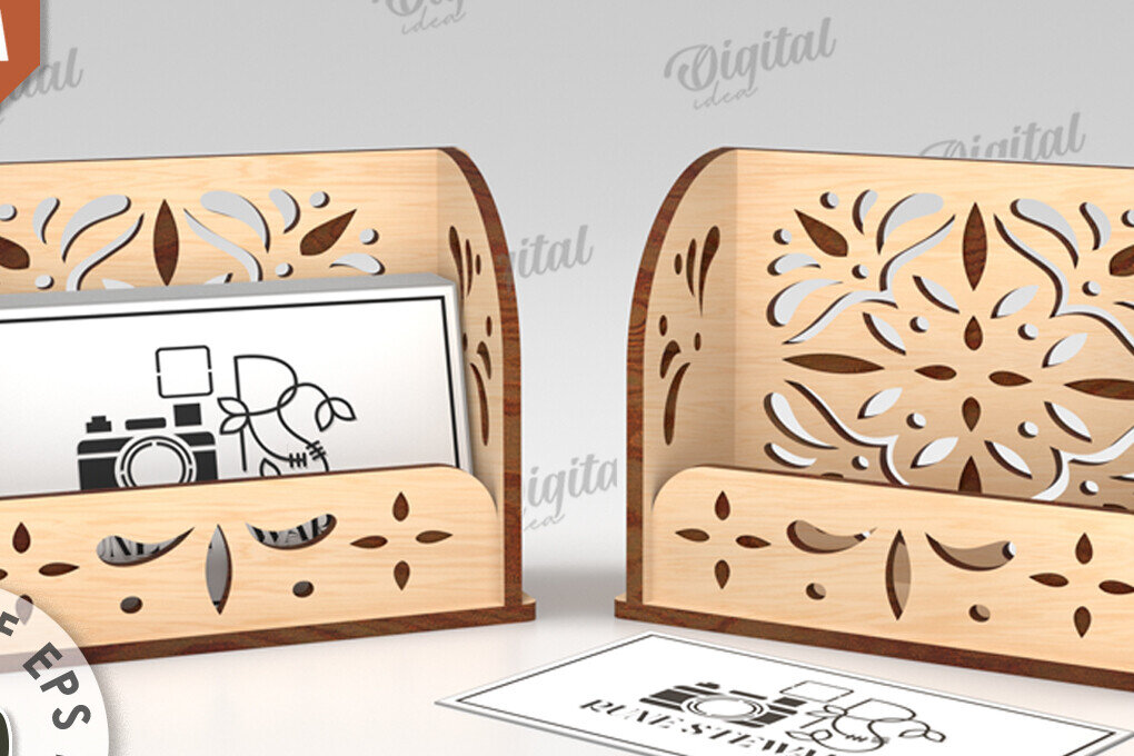 Intra απο ξύλο plywood 3mm-4mm πάχος θήκης επαγγελματικής κάρτας Δίασταση 30x20 cm INTRAFABR-111292053