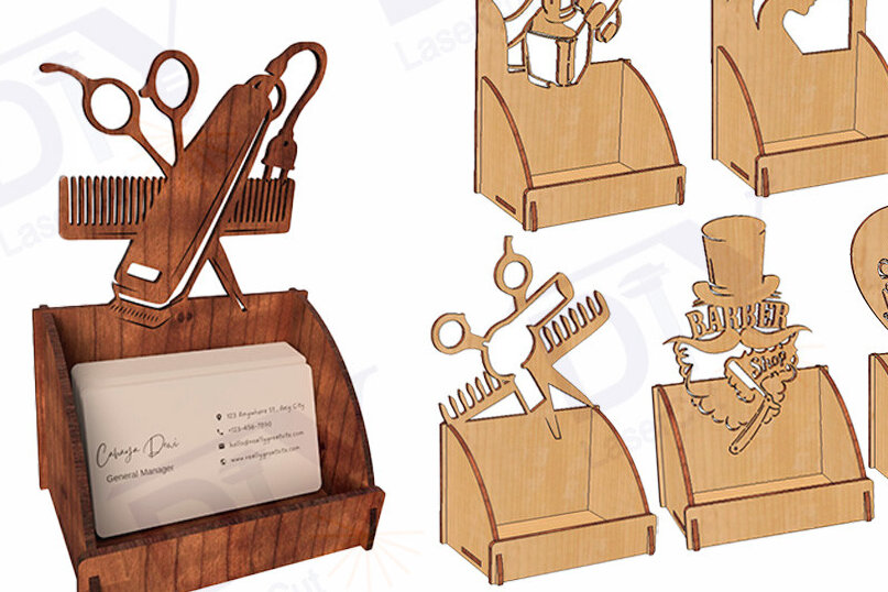 Intra απο ξύλο plywood 3mm-4mm πάχος κοπής με λέιζερ θήκη επαγγελματικής κάρτας Δίασταση 30x20 cm INTRAFABR-116659527