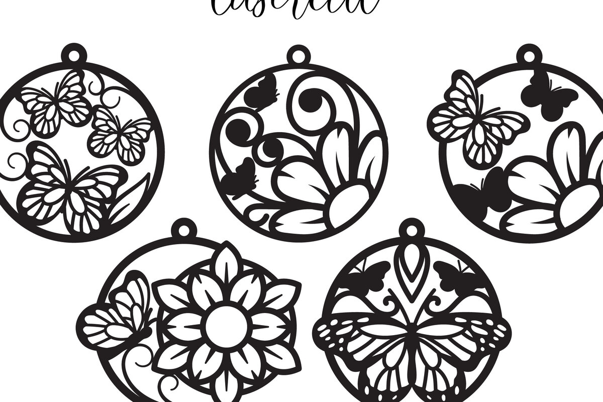 Σετ των 3 Intra απο ξύλο plywood 3mm-4mm πάχος Σκουλαρίκι πεταλούδας  Δίασταση 3x3 cm INTRAFABR-115324815