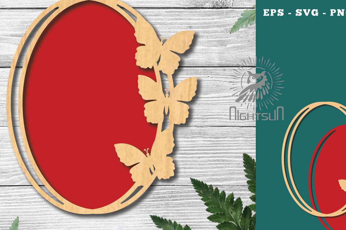 Intra απο ξύλο plywood 3mm-4mm πάχος Πινακίδα κοπής με λέιζερ πεταλούδας 6 Δίασταση 30x20 cm INTRAFABR-123337608