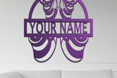 Intra απο ξύλο plywood 3mm-4mm πάχος Πινακίδα ονόματος πεταλούδας Δίασταση 30x20 cm INTRAFABR-74097925