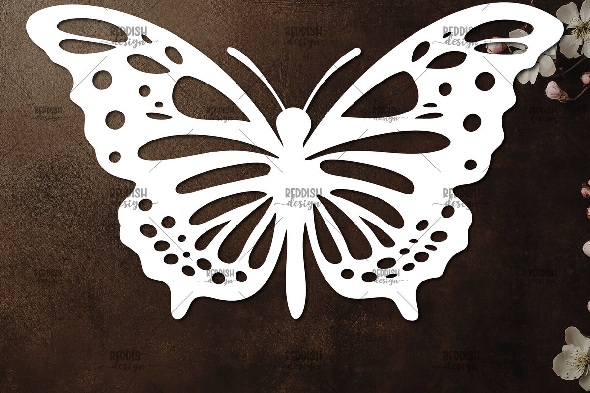 Intra απο ξύλο plywood 3mm-4mm πάχος Κοπή χαρτιού πεταλούδας , Σχέδιο κοπής χαρτιού Δίασταση 30x20 cm INTRAFABR-115823253