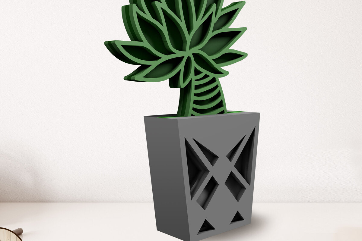 Σετ των 3 Intra απο ξύλο plywood 3mm-4mm πάχος Διακόσμηση Κάκτου, Ζουμερό κομμένο Δίασταση 3x5 cm INTRAFABR-101978310