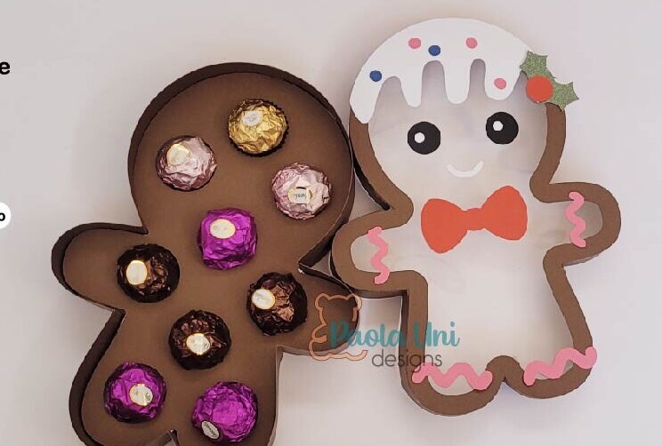 Σετ των 2 Intra απο ξύλο plywood 3mm-4mm πάχος Κουτί σε σχήμα μπισκότου Δίασταση 15x15 cm INTRAFABR-79794355