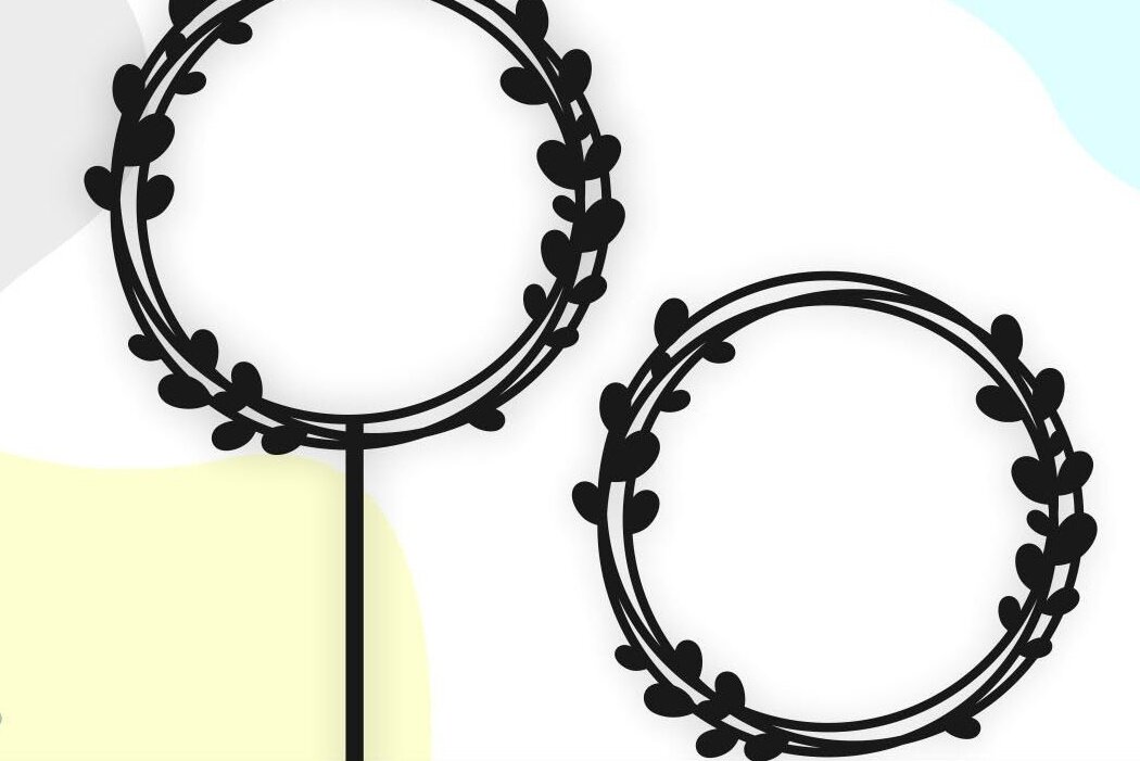 Intra απο ξύλο plywood 3mm-4mm πάχος Cake Topper Frame , Πακέτα Πλαίσιο Δίασταση 20x30 cm INTRAFABR-32503345