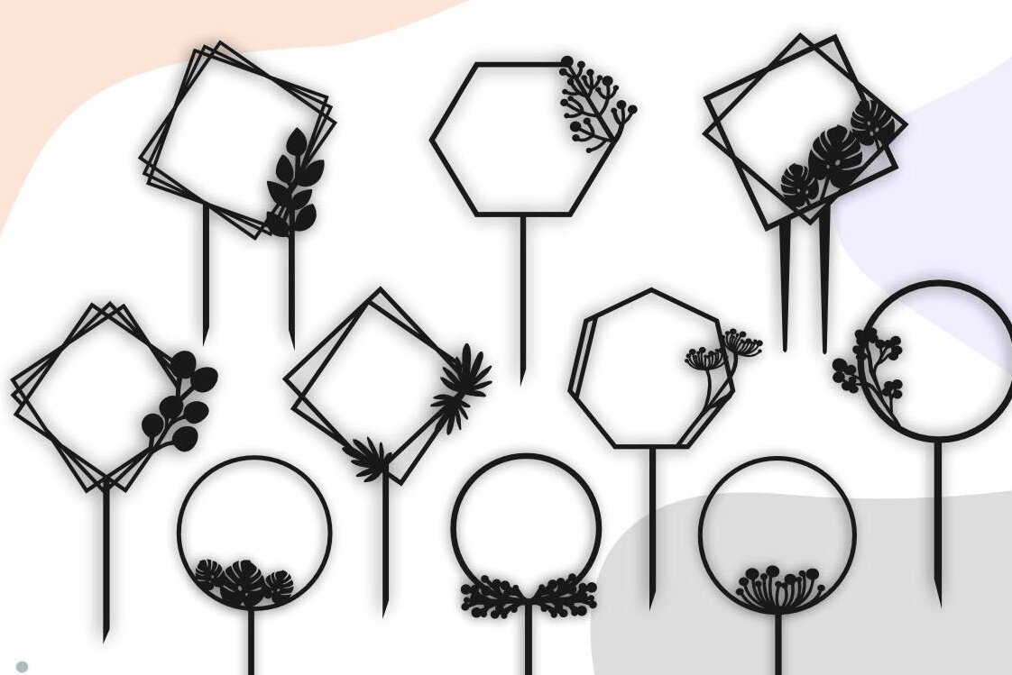 Intra απο ξύλο plywood 3mm-4mm πάχος Cake Topper Frame , Frames Δίασταση 20x30 cm INTRAFABR-38420122