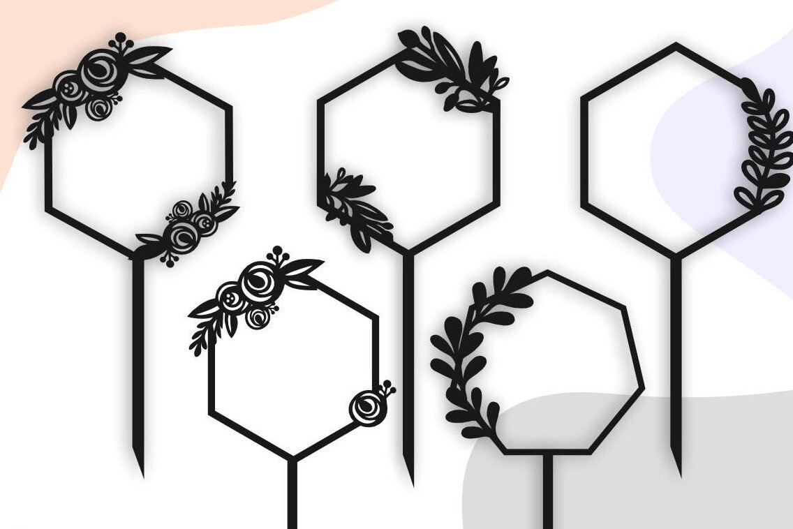 Intra απο ξύλο plywood 3mm-4mm πάχος Cake Topper Frames , Cake Topper Δίασταση 20x30 cm INTRAFABR-35517511