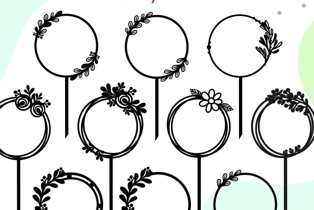 Intra απο ξύλο plywood 3mm-4mm πάχος Cake Topper Frames , Κορνίζες στεφάνων Δίασταση 20x30 cm INTRAFABR-30864867