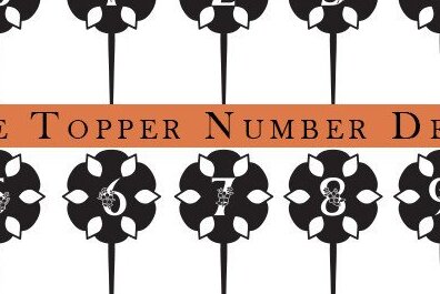 Intra απο ξύλο plywood 3mm-4mm πάχος Cake Topper Number Design Δίασταση 30x30 cm INTRAFABR-34210110