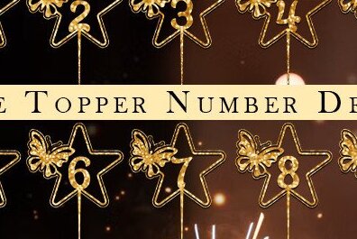 Intra απο ξύλο plywood 3mm-4mm πάχος Cake Topper Number Design Δίασταση 30x30 cm INTRAFABR-34210115