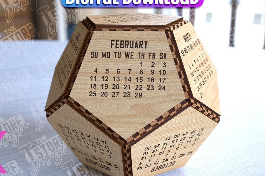 Σετ των 3 Intra απο ξύλο plywood 3mm-4mm πάχος Ημερολόγιο 2025 |Ξύλινο Ημερολόγιο| Πρωτοχρονιά Δίασταση 15x15 cm INTRAFABR-110679381