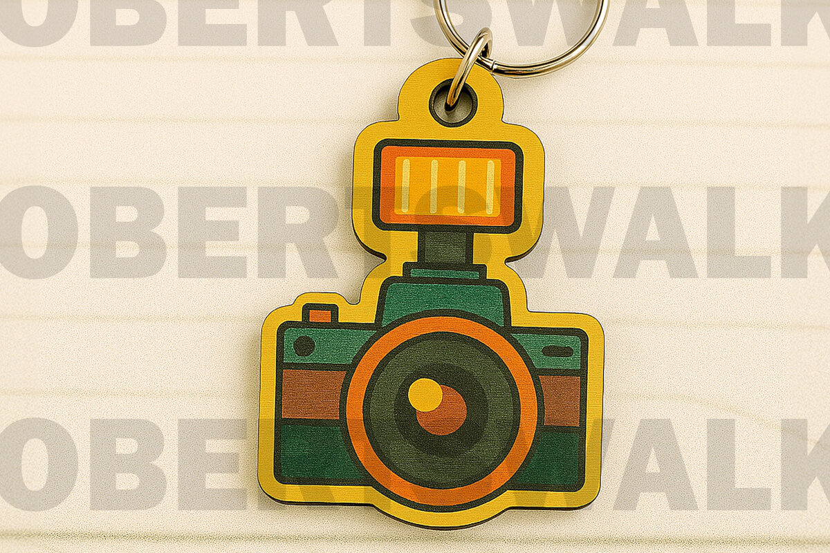 Σετ των 3 Intra απο ξύλο plywood 3mm-4mm πάχος Μπρελόκ κάμερας Δίασταση 3x3 cm INTRAFABR-123666142