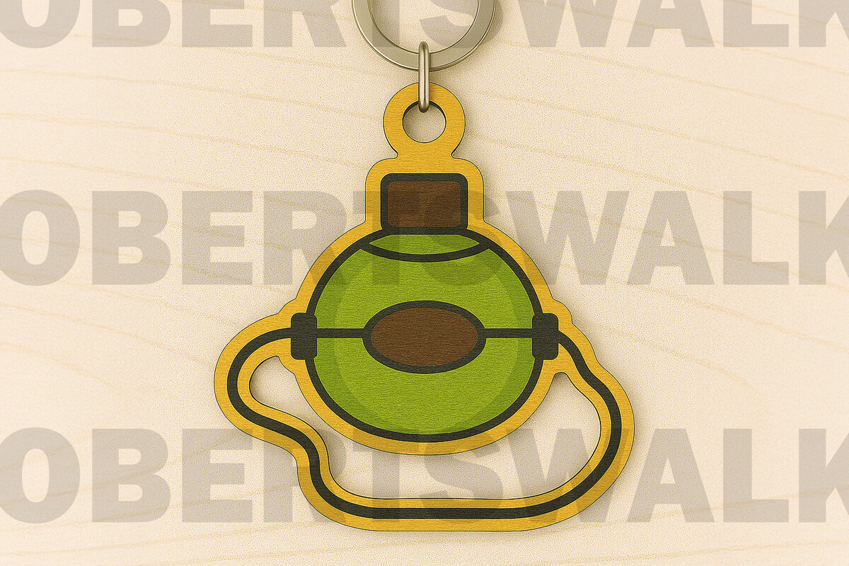 Σετ των 3 Intra απο ξύλο plywood 3mm-4mm πάχος Μπρελόκ Καντίνας Camping Δίασταση 6x6 cm INTRAFABR-123332607