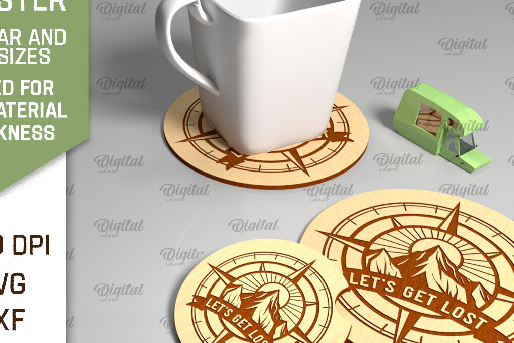 Intra απο ξύλο plywood 3mm-4mm πάχος Camping Coaster . Διακόσμηση σπιτιού Δίασταση 30x20 cm INTRAFABR-93075177