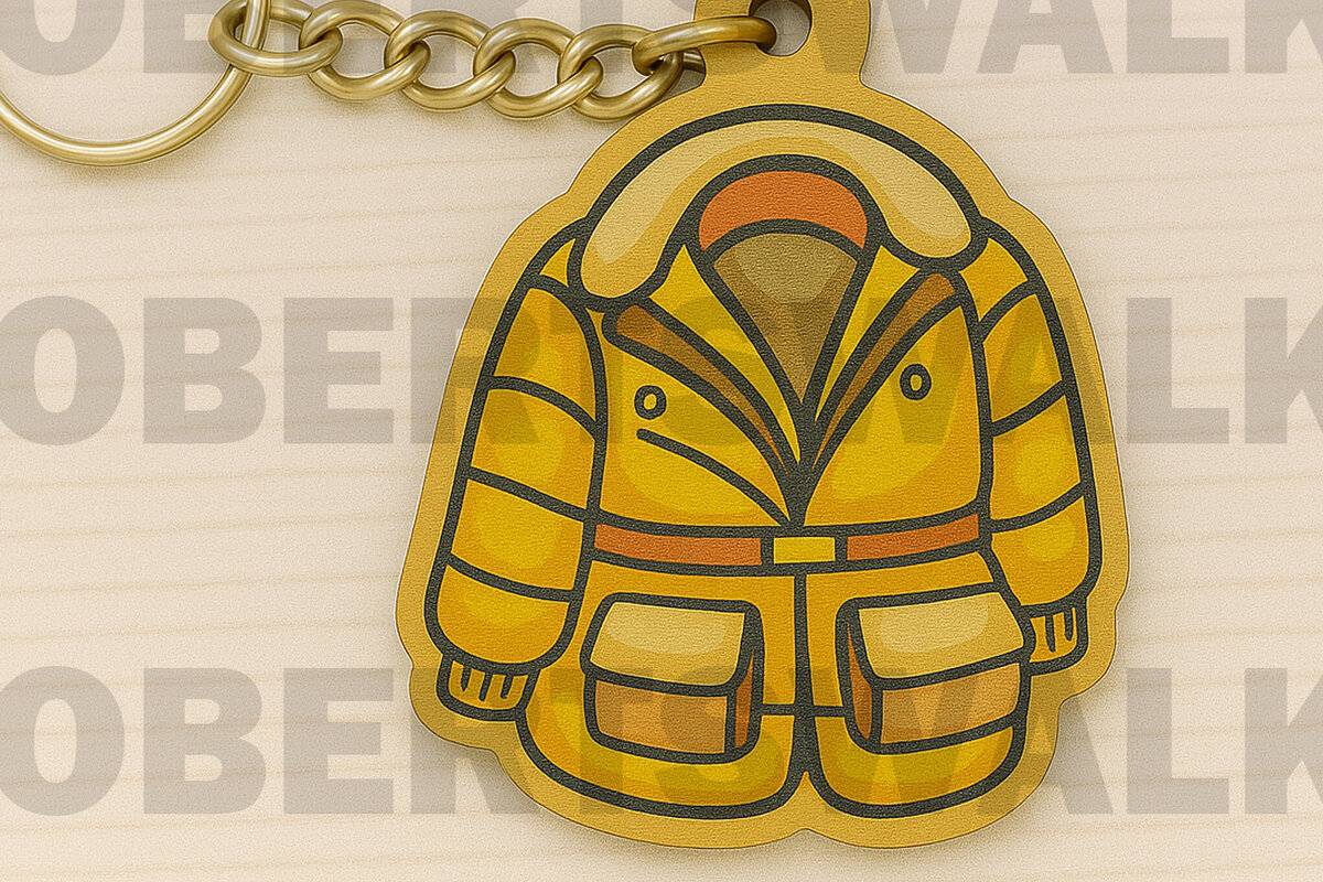 Σετ των 3 Intra απο ξύλο plywood 3mm-4mm πάχος Μπρελόκ για κάμπινγκ Δίασταση 6x6 cm INTRAFABR-123125846