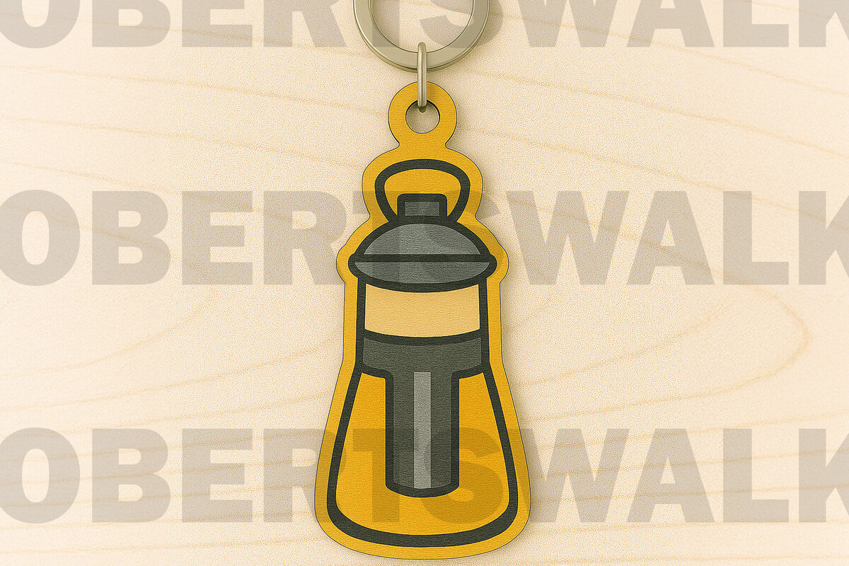 Σετ των 3 Intra απο ξύλο plywood 3mm-4mm πάχος Μπρελόκ Φανάρι Κάμπινγκ Δίασταση 4x4 cm INTRAFABR-123332649