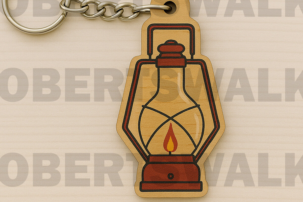 Σετ των 3 Intra απο ξύλο plywood 3mm-4mm πάχος Μπρελόκ Φανάρι Κάμπινγκ Δίασταση 4x4 cm INTRAFABR-123010698