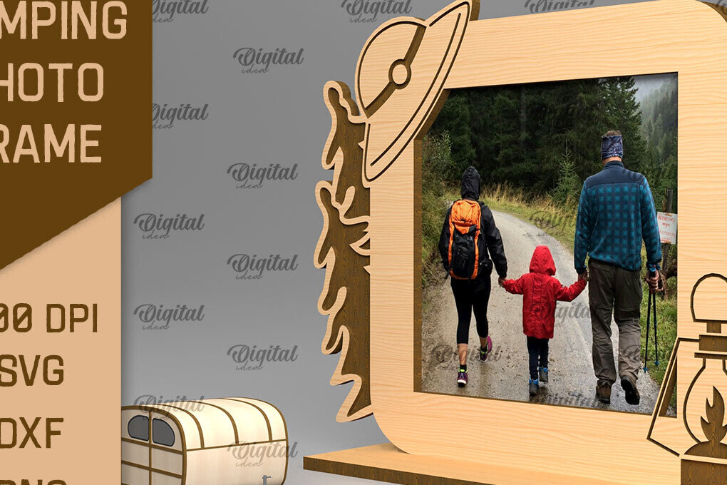 Intra απο ξύλο plywood 3mm-4mm πάχος Κάμπινγκ Κορνίζα Δίασταση 20x30 cm INTRAFABR-92542680