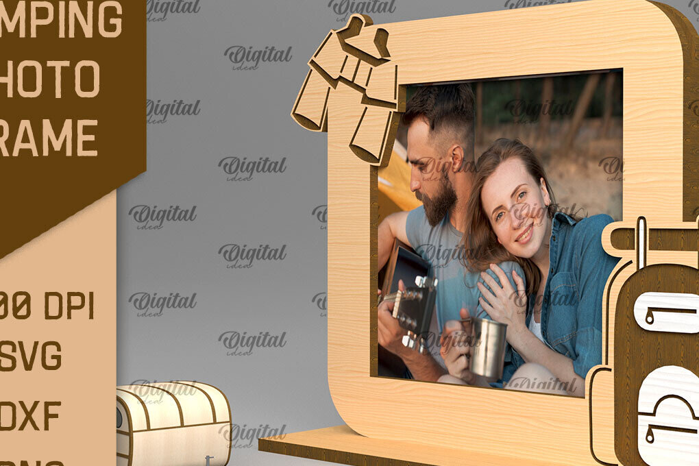 Intra απο ξύλο plywood 3mm-4mm πάχος Κάμπινγκ Κορνίζα Δίασταση 20x30 cm INTRAFABR-92542772