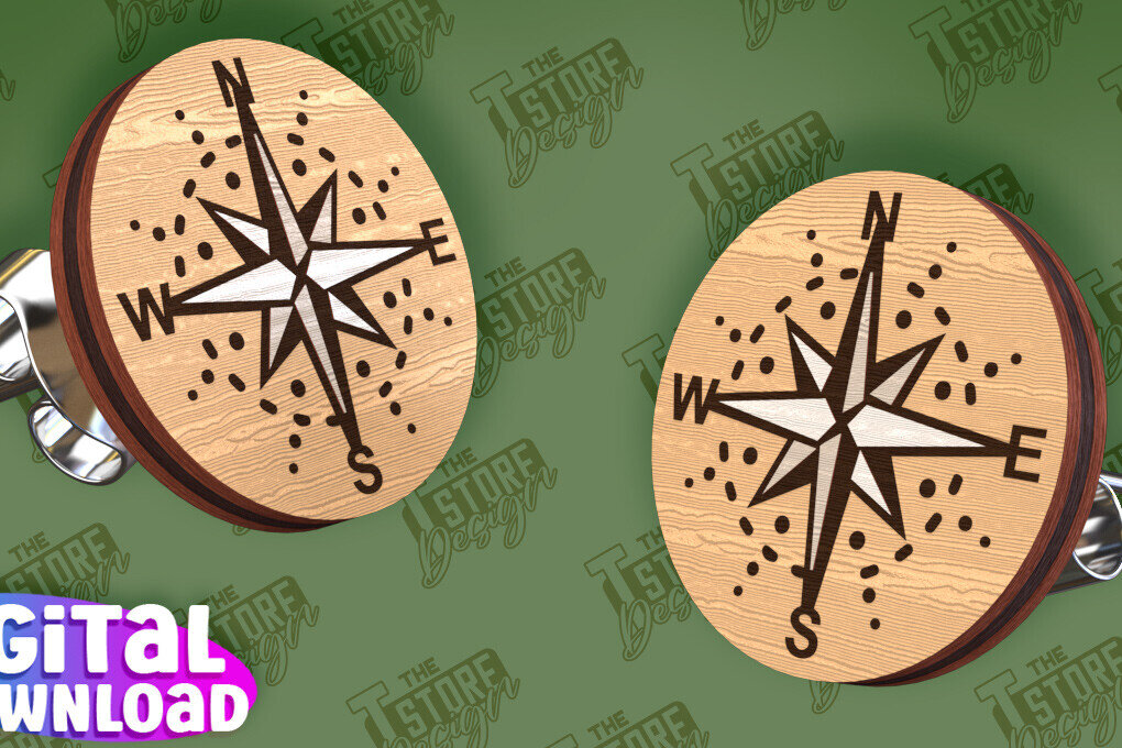 Σετ των 3 Intra απο ξύλο plywood 3mm-4mm πάχος Σκουλαρίκια Camping Stud Cut  | Jewelly Δίασταση 3x3 cm INTRAFABR-94847468