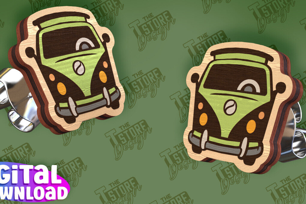 Σετ των 3 Intra απο ξύλο plywood 3mm-4mm πάχος Σκουλαρίκια Camping Stud Cut  | Jewelly Δίασταση 3x3 cm INTRAFABR-94847479