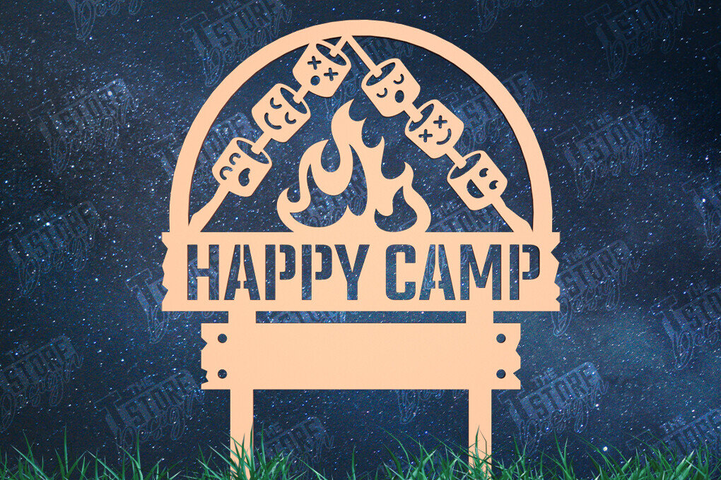 Σετ των 2 Intra απο ξύλο plywood 3mm-4mm πάχος Πινακίδα πασσάλου κάμπινγκ | Camping Vibes |CNC Δίασταση 30x20 cm INTRAFABR-101517961