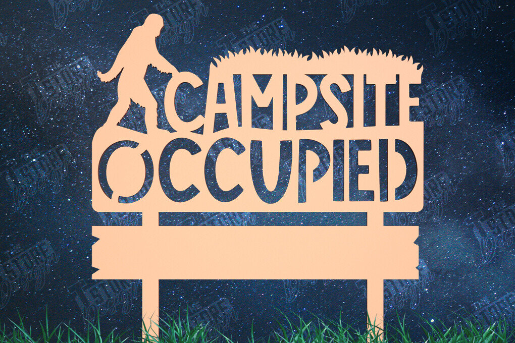 Intra απο ξύλο plywood 3mm-4mm πάχος Πινακίδα πασσάλου κάμπινγκ | Camping Vibes |CNC Δίασταση 30x20 cm INTRAFABR-101517945