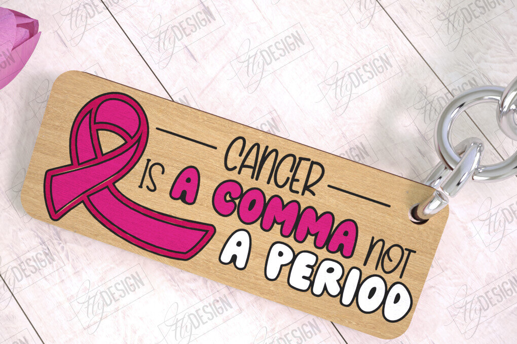 Σετ των 3 Intra απο ξύλο plywood 3mm-4mm πάχος Μπρελόκ Ευαισθητοποίησης για τον Καρκίνο | Νικητής Καρκίνου Δίασταση 6x6 cm INTRAFABR-111796415