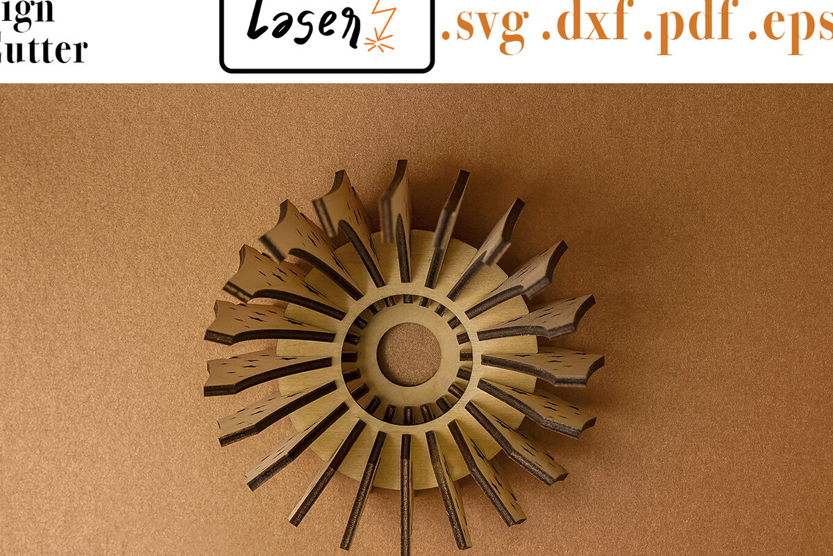 Σετ των 2 Intra απο ξύλο plywood 3mm-4mm πάχος Κηροπήγιο Αστέρι φαναριού για Δίασταση 15x15 cm INTRAFABR-111616836