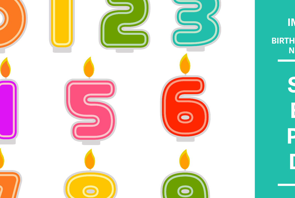 Intra απο ξύλο plywood 3mm-4mm πάχος Numbers Candle Δίασταση 30x20 cm INTRAFABR-90342556