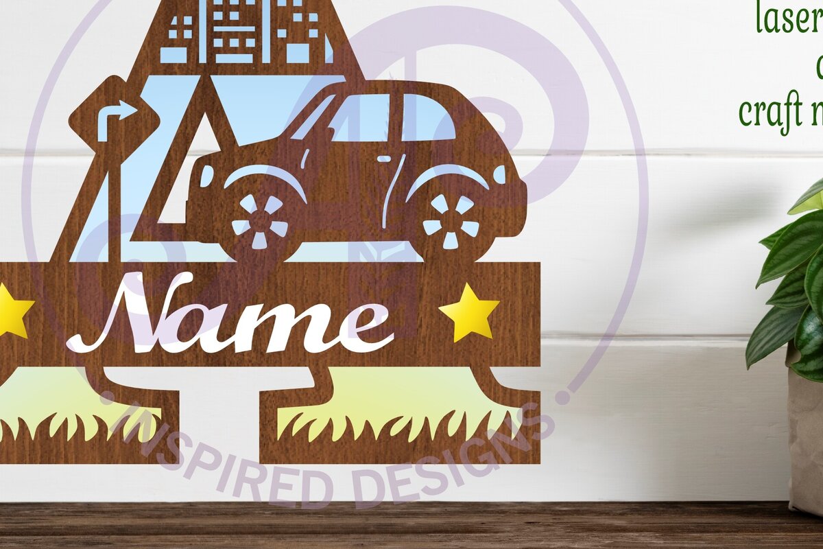 Σετ των 3 Intra απο ξύλο plywood 3mm-4mm πάχος Μονόγραμμα κεφαλαίου αυτοκινήτου Επιστολή Δίασταση 9x9 cm INTRAFABR-100097793