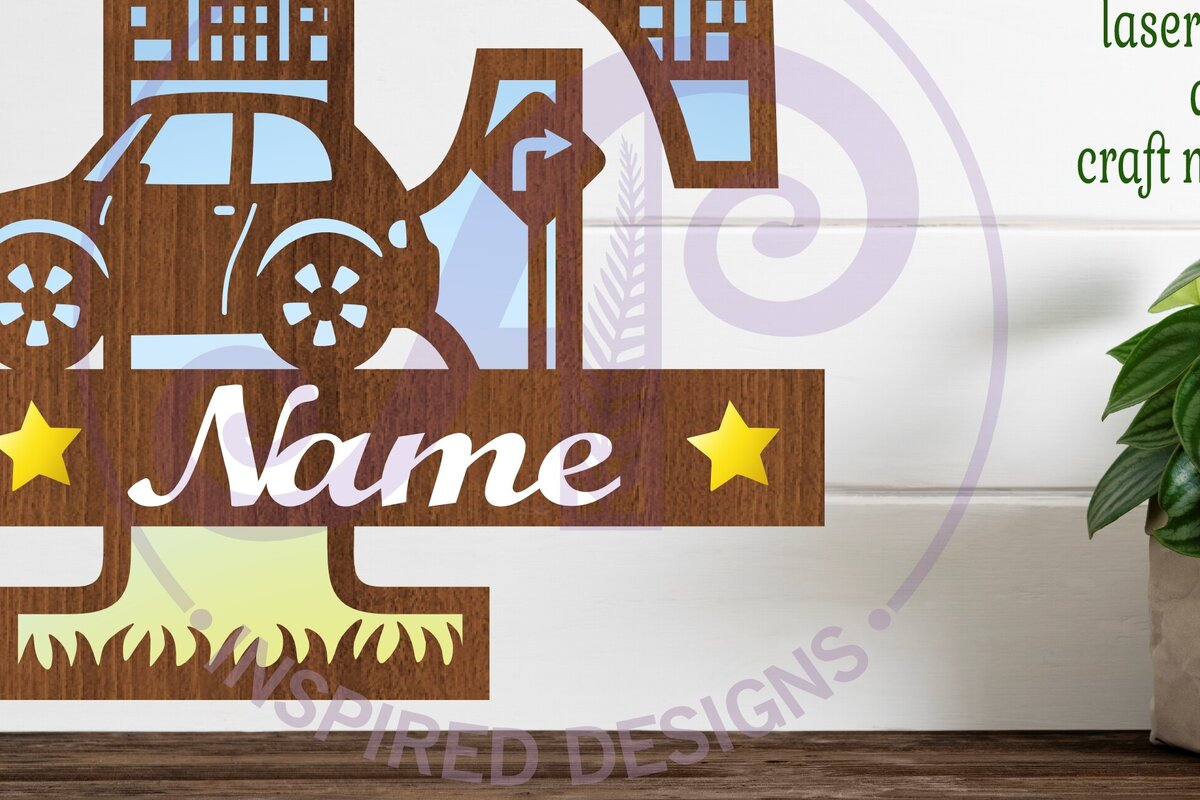 Σετ των 3 Intra απο ξύλο plywood 3mm-4mm πάχος Μονόγραμμα κεφαλαίου αυτοκινήτου Γράμμα F Δίασταση 9x9 cm INTRAFABR-100097994