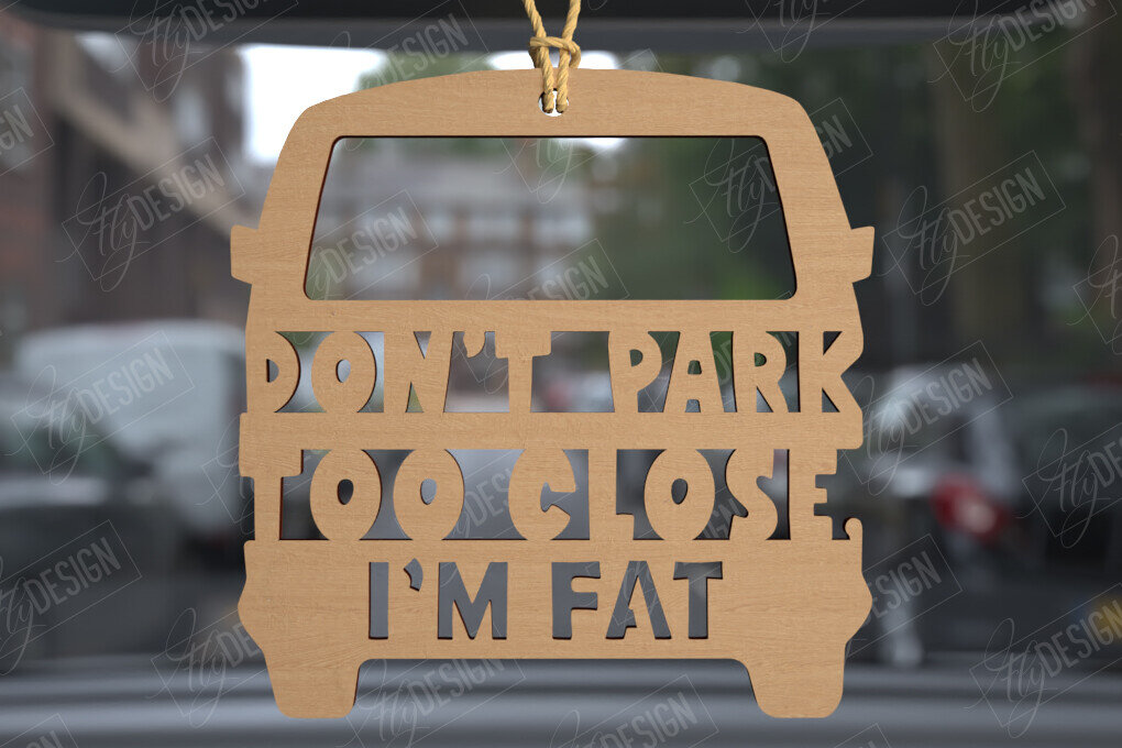 Σετ των 3 Intra απο ξύλο plywood 3mm-4mm πάχος Γούρια αυτοκινήτου | Χαραγμένα αξεσουάρ αυτοκινήτου Δίασταση 4x4 cm INTRAFABR-113447262