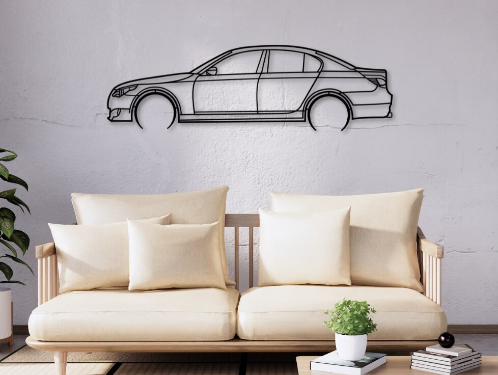 Σετ των 3 Intra απο ξύλο plywood 3mm-4mm πάχος Σιλουέτα αυτοκινήτου, Σχέδιο κοπής με λέιζερ Δίασταση 15x15 cm INTRAFABR-109605928