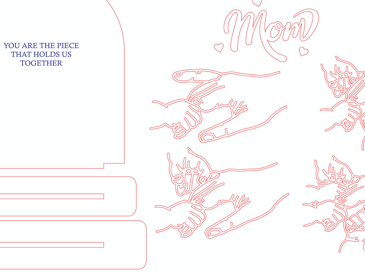 Intra απο ξύλο plywood 3mm-4mm πάχος Cardinal Memorial Cutfile Δίασταση 30x20 cm INTRAFABR-118004818