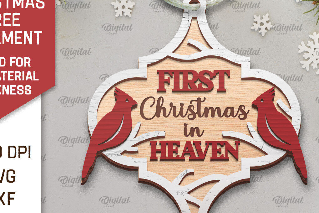 Σετ των 3 Intra απο ξύλο plywood 3mm-4mm πάχος Καρδινάλιος Μνημείο Δέντρο Στολίδι  Δίασταση 8x8 cm INTRAFABR-105202776